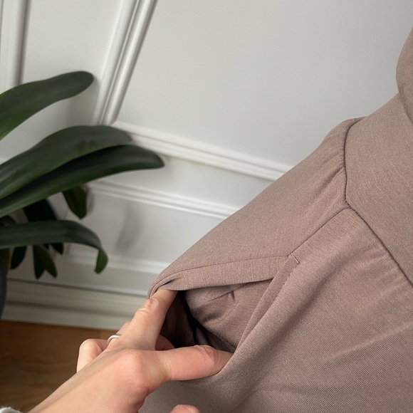 Kyodan Taupe Zip Up Dress - Picture 5 of 8